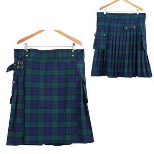Utility Tartan Plaid Kilt
